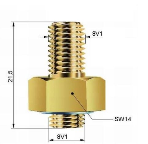 ADAPTER 8V1 INT -> 8V1 FOR EM VALVE